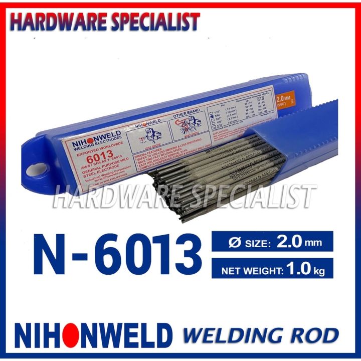 Nihonweld Welding Rod N6013 Special 5/64 (2.0 mm) PRICE PER KILO ...