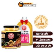 Combo Tinh nghệ nếp vàng Honimore 200g + 1 chai Mật ong Hoa Vải Thiều 360g