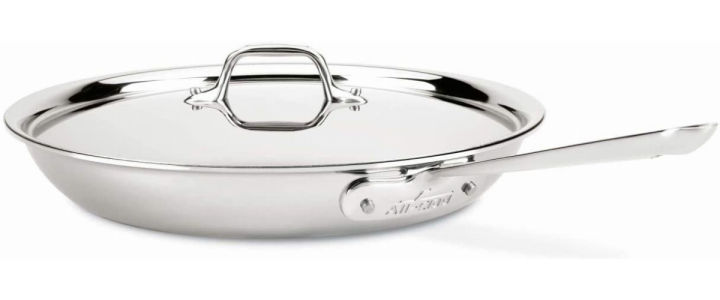 all-clad-d3-stainless-cookware-12-inch-fry-pan-with-lid-tri-ply-stainless-steel-professional-grade-silver-model-41126