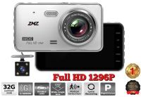 กล้องติดรถยนต์ ZMZ รุ่น Z-509  กล้องหน้าหลัง หน้าจอ 4นิ้ว Dual Lens Full HD 1296P