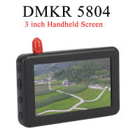 3นิ้วจอภาพ FPV DMKR 5804 RC มือถือมินิจอแสดงผล1.2W 480*320 IPS แบตเตอรี่ในตัวพร้อม DVR