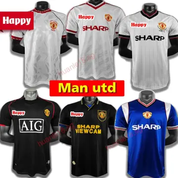 Manchester United retro soccer jersey 86-88