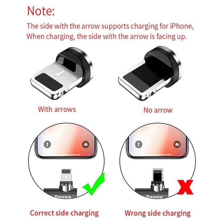 chaunceybi-essager-540-rotate-magnetic-cable-fast-charging-charger-usb-type-c-wire-cord-iphone