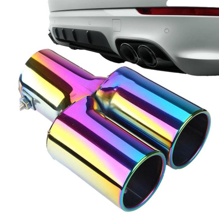 stainless-steel-dual-muffler-auto-double-tube-universal-exhaust-pipe-muffler-rust-resistant-modification-accessory-for-most-cars-suvs-trucks-and-rvs-successful