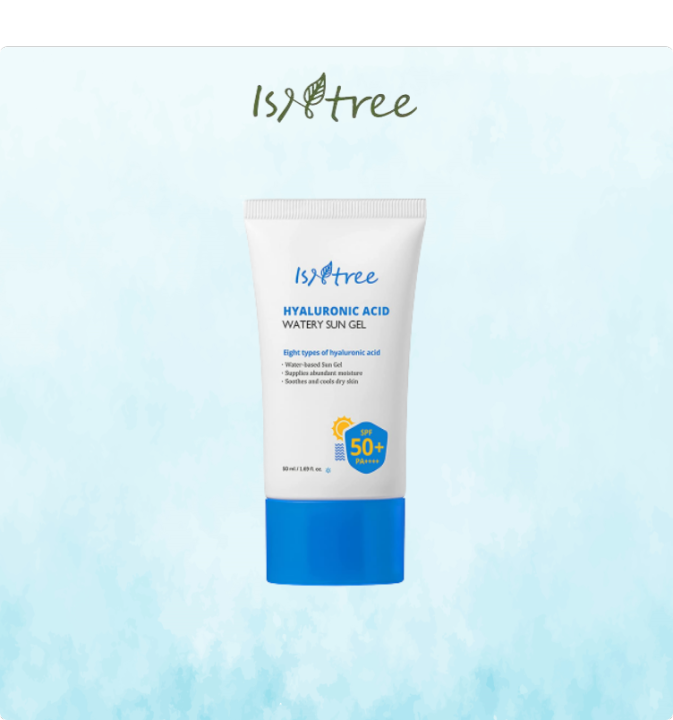 ISNTREE Hyaluronic Acid Watery Sun Gel 50ml Lazada