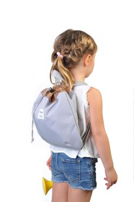 Hellolulu กระเป๋าเด็ก รุ่น Piper - Light Gray กระเป๋าสะพายเด็ก BC-H20012-04 กระเป๋าเป้เด็ก Kids Bag กระเป๋านักเรียนเด็ก กระเป๋าเด็กสีสันสดใส