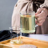 ชา Infuser ครัวเรือน Puer แก้วถ้วยน้ำชาสำนักงานทนความร้อนอุณหภูมิสูงระเบิดดอกกุหลาบถ้วยชา Mugs