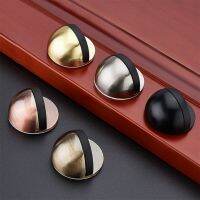 【CW】 Door Holder Stopper Rubber Non Punching Nail-free Doorstop Catch Hardware Sticker