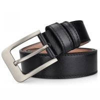 2020 Business Men Belts of Leather Luxury Design Pin Buckle Belts for Jeans Black Brown Waist Strap Belt Classic Ceinture Homme Belts
