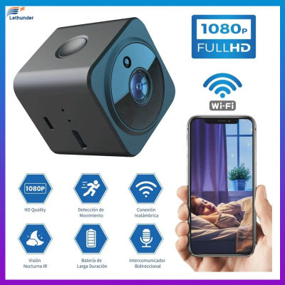 กล้องรักษาความปลอดภัยแบบไร้สาย Hd 1080P Wifi Remote Cam อินเตอร์คอมแบบสองทางอินฟราเรด Night Vision กล้องวิดีโอภายในบ้าน