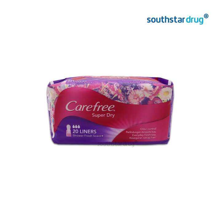 Carefree Panty Liner Super Dry Lazada PH
