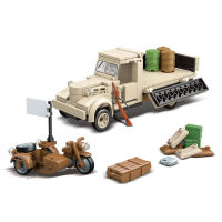 180 Military Truck Tank Building Blocks Military WW2 89 Medium Tank Bricks Set Army Soldiers Weapons Kids Toys Children Gifts