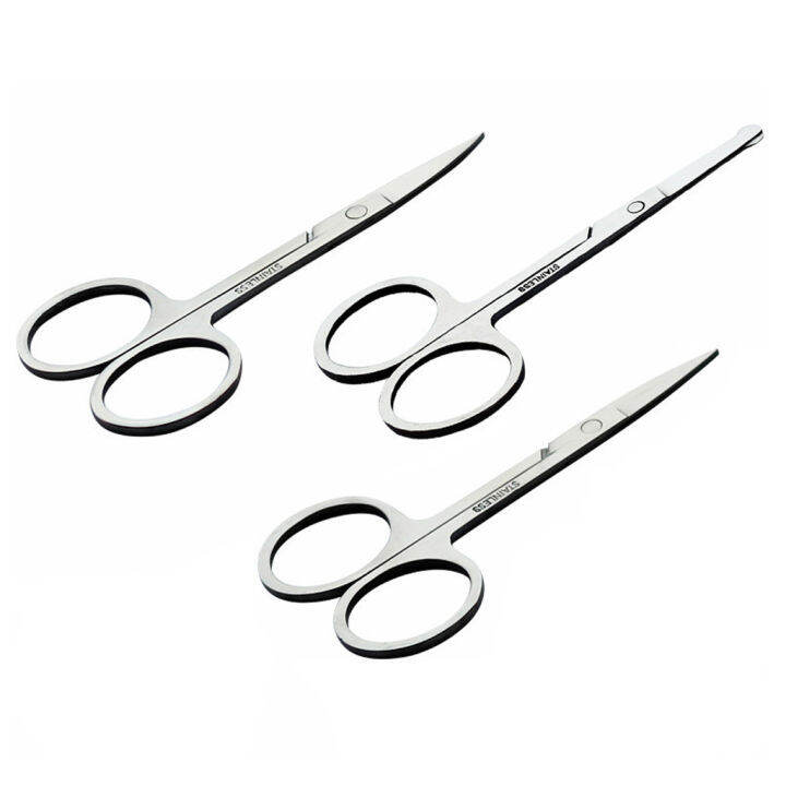 Stainless Steel Eyebrow Scissors Lazada
