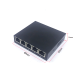 Fast Switch 5พอร์ต Ethernet TAP Switch 101001000Mbps Network Switch HUB บอร์ด Pcb สำหรับการรวมระบบ Metal Switch