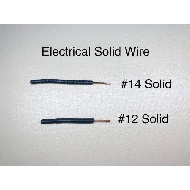 TW Solid Wire per METER 14 12 10 8 6 Lazada PH