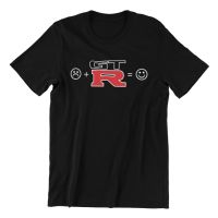 ขายดี!ขายดี เสื้อยืดลําลอง แขนสั้น พิมพ์ลายรถยนต์ GTR jdm r35 BAeiim76FLjeke63S-5XL  MLUO