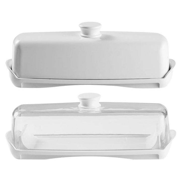 Covered Butter Dish Covered Unbreakable Butter Keeper Rectangular Dish