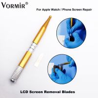 LCD Screen Repair Refurbish Disassembly Blade with Holder For Apple Watch Screen Repair Mobile Phone LCD Removal Knife Set Tools Tool Sets