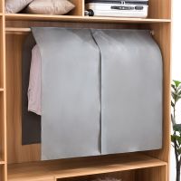 Non-woven Fabric Garment Bags for Storage Hanging Garment Rack Cover Organizer Hanging Clothes Cover for Suit Coats Jacket Dress Wardrobe Organisers