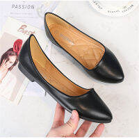 Women Flat Shoes Slip-on Pointed Toe Lady Loafers Plus Size 44 45 46 Shallow Single Low Heel Pregnant Woman Flats Zapatos Mujer