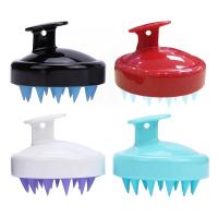 【YF】☢✧ﺴ  1PC Soft Silicone Scalp Massage Comb Hair Root Itching Shower Shampoo Tools