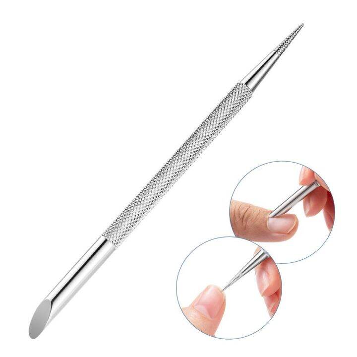DIFFERENT DESIGN Stainless Steel Pedicure Manicure Armour Remover Nail