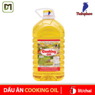 Dầu ăn Cooking Oil chai 5L dầu thực vực tinh luyện - Nakydaco hãng phân phối thumbnail