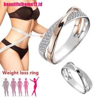 Cincin Magnetik Kristal Berlian Imitasi Untuk Menurunkan Berat Badan 5211059∈