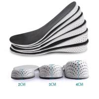 1 Pair Women Men Comfortable Height Increase Insole Unisex Insert Memory Foam Insoles Shoes Full Hlaf Pad Cushion Shoes Accessories