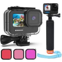 ✽ 60M Waterproof Case For GoPro Hero 11 10 9 Underwater Diving Housing Cover for GoPro Hero 9 10 11 Accessories