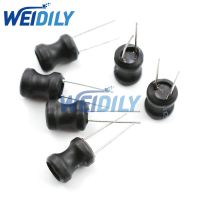 10PCS Power Inductor DIP 8x10mm 8X10mm 2.2UH 4.7UH 10uH 22uH 100uH 330uH 470uH 1MH 2.2MH 4.7MH 10MH Inductance 2 Pins New