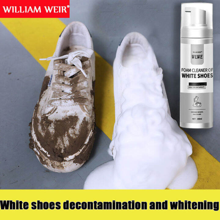 Shoe Cleaner for White Shoes Sole Whitener Decontamination Whitening