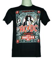 เสื้อวง AC/DC เสื้อร็อค เสื้อทัวร์ เอซี/ดีซี ไซส์ยุโรป PTD1480