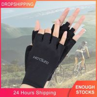 hotx【DT】 New Cycling Half-finger Gloves Non-slip Shockproof Breathable MTB Motorcycle Riding Hot Selling