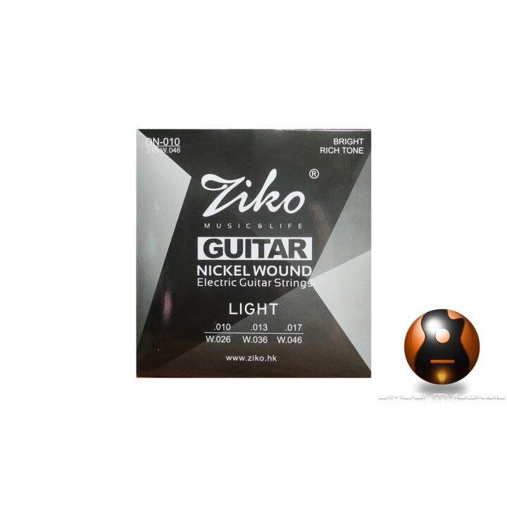 Ziko DN 010 Electric guitar string [010046] Lazada PH