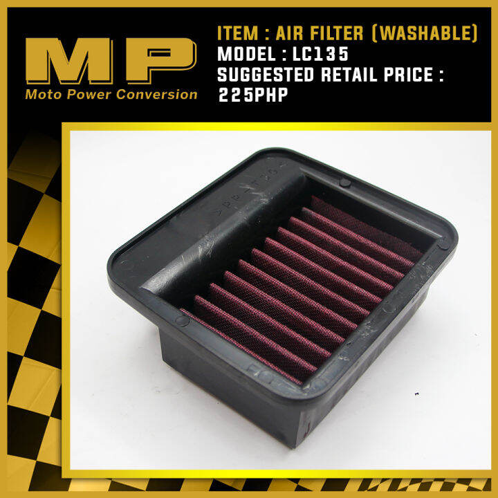 RF MP AIR FILTER LC135 (WASHABLE) Lazada PH