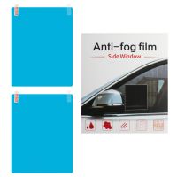 Clear Anti Fog Rainproof Film Universal 2 Pack Rain Shield Side Window Glass Film Car Side Window Protecitve Film