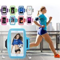 Men Women Sport Armbands Jogging Running Armbag Waterproof Workout Gym Bag Arm Band Case For 4-6.5 Inch Mobile Phone Sports Bags Running Belt