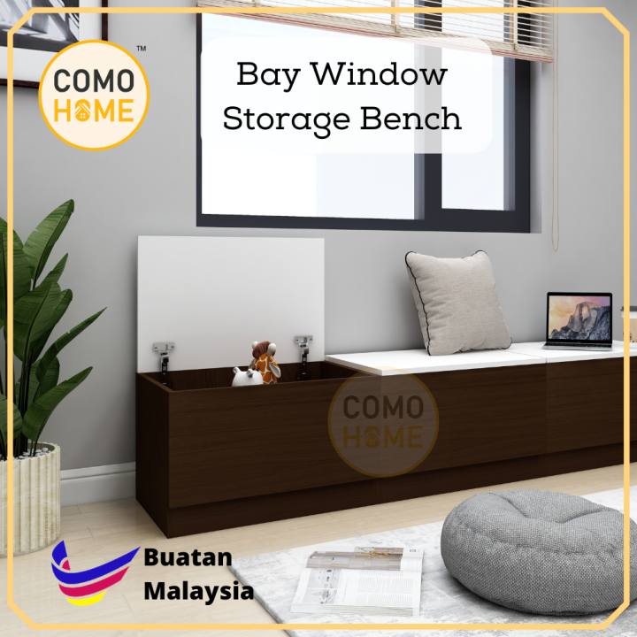 Bay Window Storage (BWC600TO) Storage Bench Storage