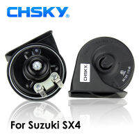 CHSKY Car Horn Snail type Horn For Suzuki SX4 2006 TO 2014 12V Loudness 110-129db Auto Horn Long Life Time High Low Klaxon