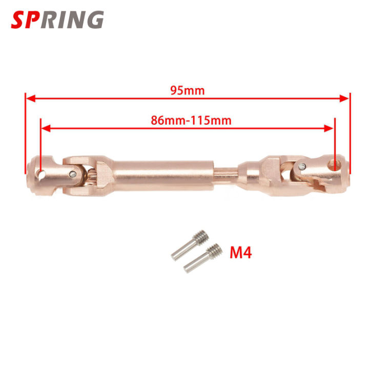 เพลาขับเหล็กขายดีรถ-rc-เข้ากันได้สำหรับตีนตะขาบรถ-rc-1-2-scx10แกน-trx4-90046-axi03007เรดแคทอะไหล่-gen8