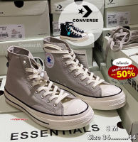 รองเท้าผ้าใบConvers Chuck’70 All Star ESSENTIALS (36-44) 3 สี รองเท้าทรงสวยแบบหุ้มข้อ ใส่ได้ทั้งผช-ผญ คอนเวิส คอนเวิร์ส  B20A009