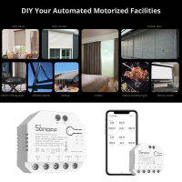 เบรกเกอร์ขนาดเล็ก SONOFF DUAL R3 WIFI สมาร์ทสวิตช์บ้านอัจฉริยะ WiFi สวิตช์ไร้สายสำหรับการควบคุมแอป