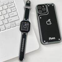 Comics Graffiti Strap For Apple Watch Band 44mm 45mm 41mm 38/42/40mm Cute Soft Rubber Belt Bracelet For iWatch Series 8 7 SE 6 5