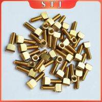 1050PCS Double Bass 34โบว์ทองเหลืองสกรู Upright Bass Bow ตาไก่ปุ่ม Bronze สกรู Fit สกรู Bolt เปลี่ยน DIY โบว์อะไหล่