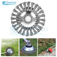 New Product 15/20Cm Steel Wire Wheel Garden Weed Brush Lawn Mower Grass Eater Trimmer Brush Cutter Tool Garden Grass Trimmer Head Weed Brush