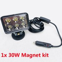 ไฟ Led 12V 24V สำหรับซ่อมรถบรรทุกพร้อม Alas Magnetik ไฟตัดหมอกสำหรับโรงรถไฟตัดหมอก4X4