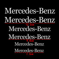 ดีคอลตกแต่งสติ๊กเกอร์เบรคคาลิเปอร์ล้อรถยนต์6ชิ้นสำหรับ Mercedes Benz W210 W211 W111 W205 W164 W123 CLA GLK GLC A200 E200 E320 S300 G63