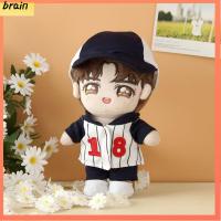 BRAIN 1pc/1 Set แฟชั่นสำหรับผู้หญิง ชุดเสื้อผ้ากางเกง หลากหลายรูปแบบ สวมใส่สบายๆ ตุ๊กตา hoodies กางเกง ของใหม่ อุปกรณ์เสริมเสื้อผ้า สำหรับ ตุ๊กตา20ซม./1./ตุ๊กตา12ตัว ตุ๊กตาผ้าฝ้าย20ซม.