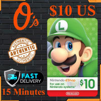 $10 Nintendo eShop US (Fast Lazada Chat Delivery)